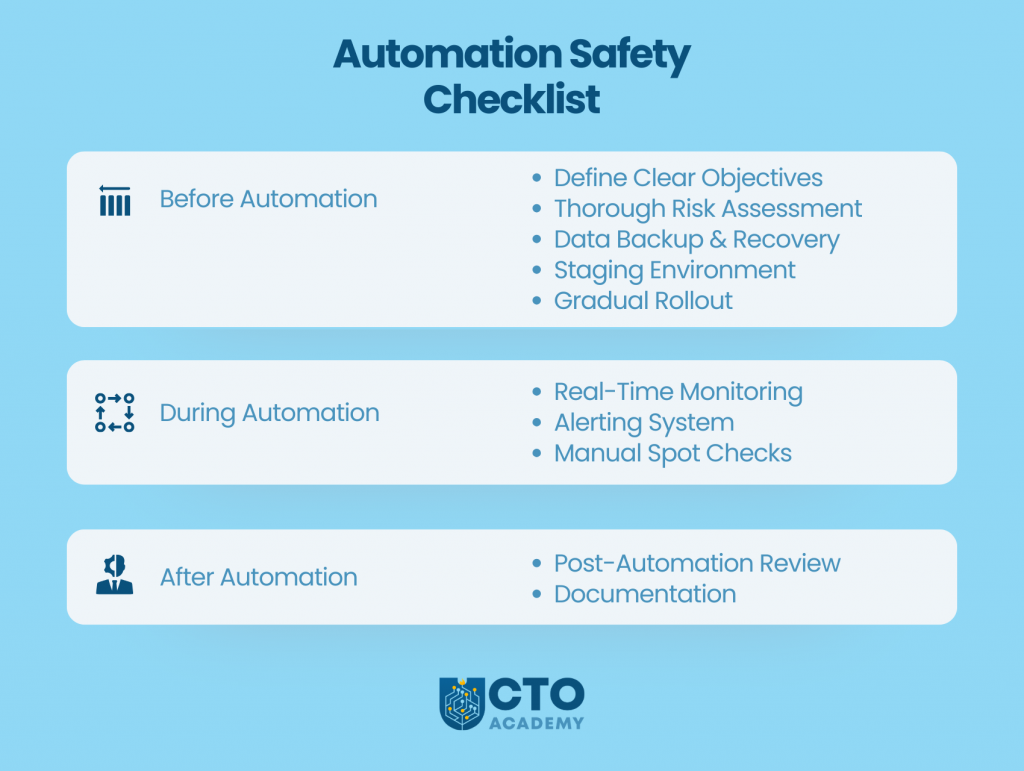 Automation Safety Checklist