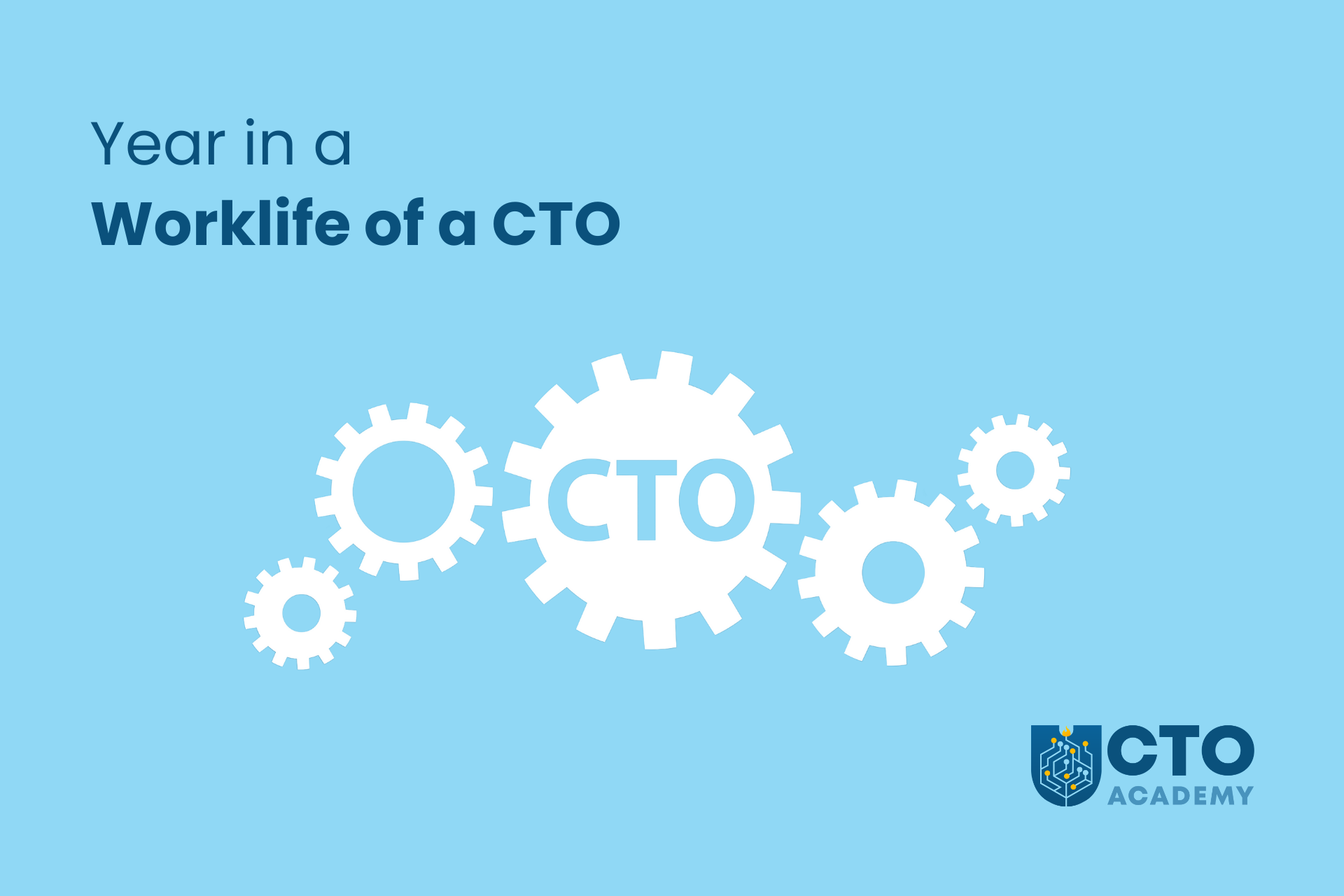Year In a Worklife of a Scale-up Chief Technology Officer